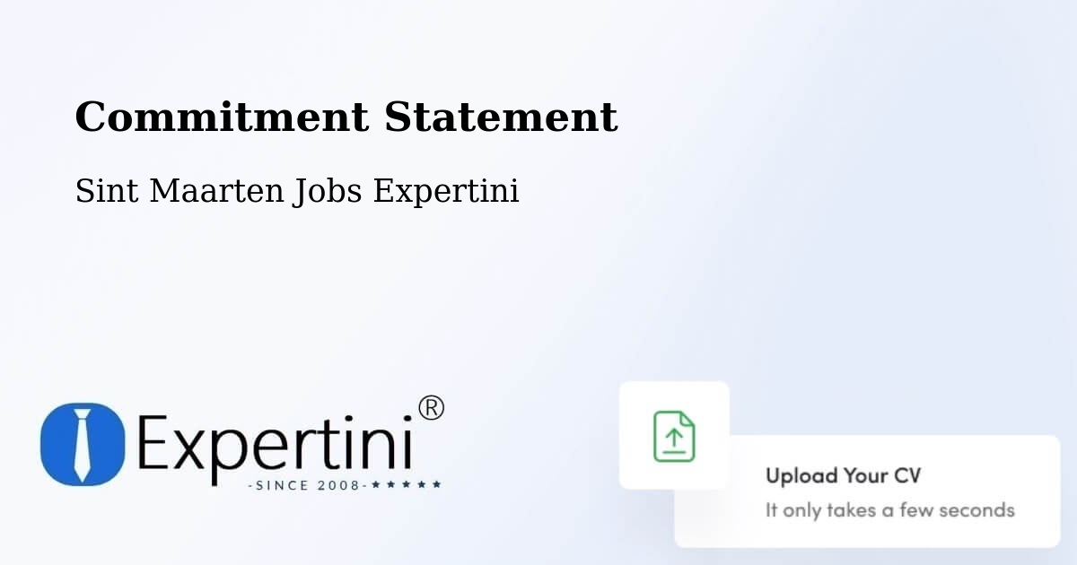Corporate Commitment – Sint Maarten - Sint Maarten Jobs Expertini