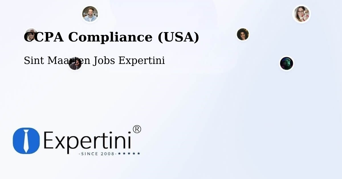 CCPA Compliance (USA) - Sint Maarten Jobs Expertini